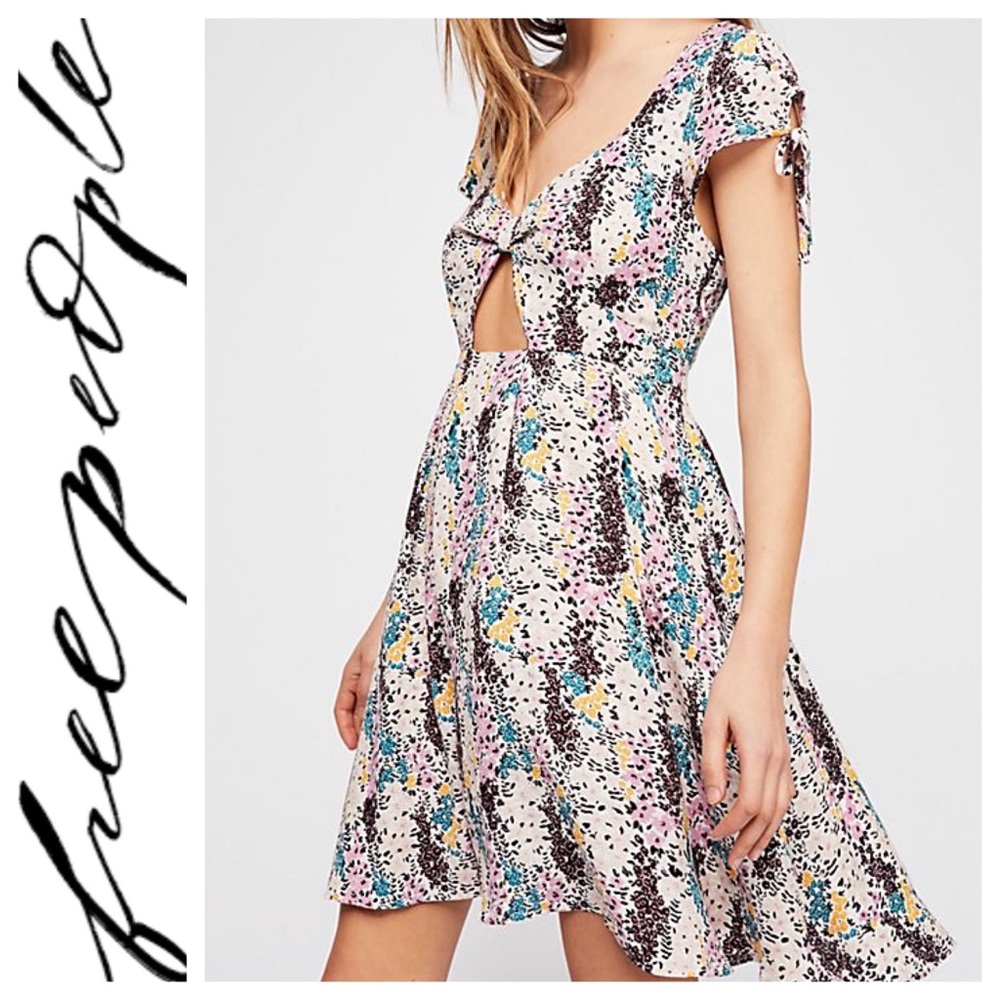 SALE Free People Miss Right Floral Print Mini